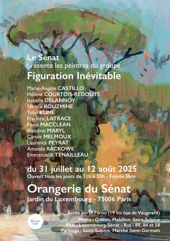 Le Sénat présente les peintres du groupe Figuration Inévitable Le Sénat