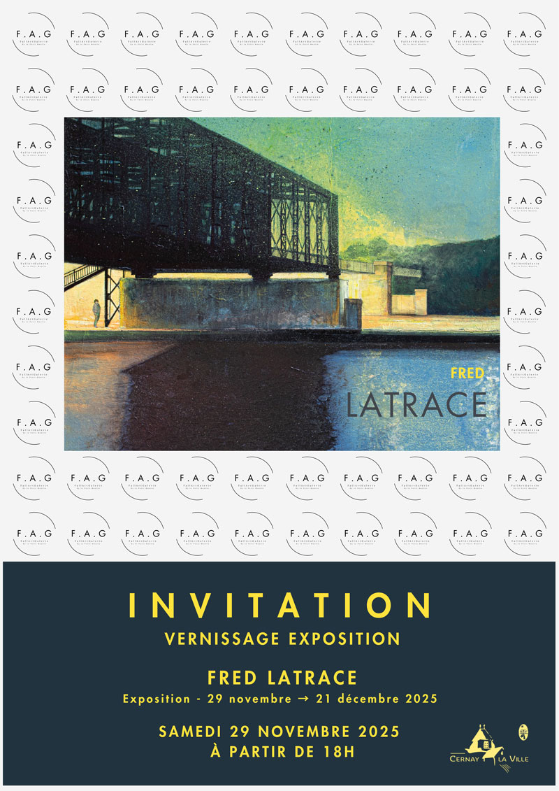 Invitation au Vernissage de l'exposition au Petit Moulin des Vaux de Cernay - 2025